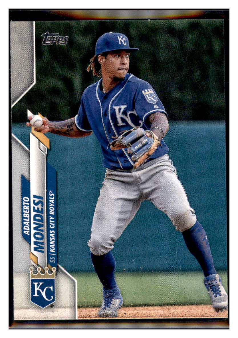 2020
  Topps Adalberto Mondesi   Kansas City
  Royals Baseball Card MLSB1 simple Xclusive Collectibles   