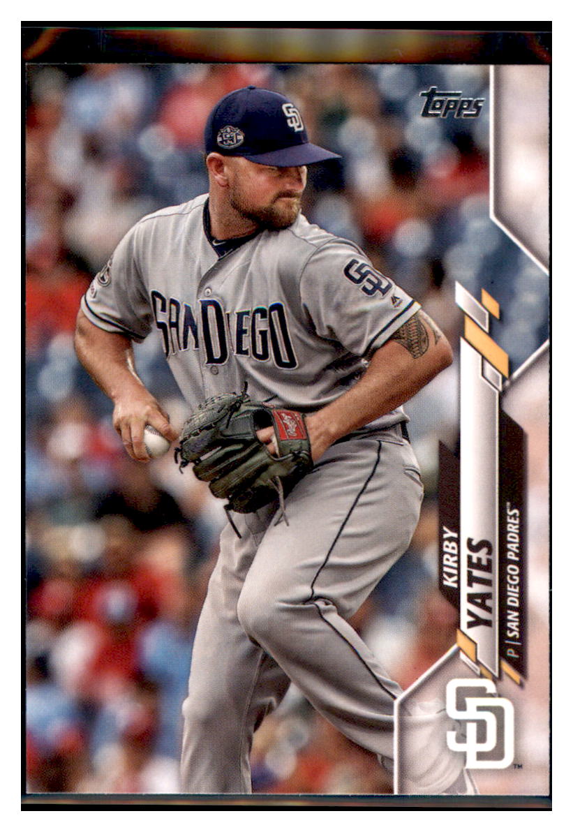 2020
Topps San Diego Padres Kirby Yates
San Diego Padres Baseball Card MLSB1 simple Xclusive Collectibles