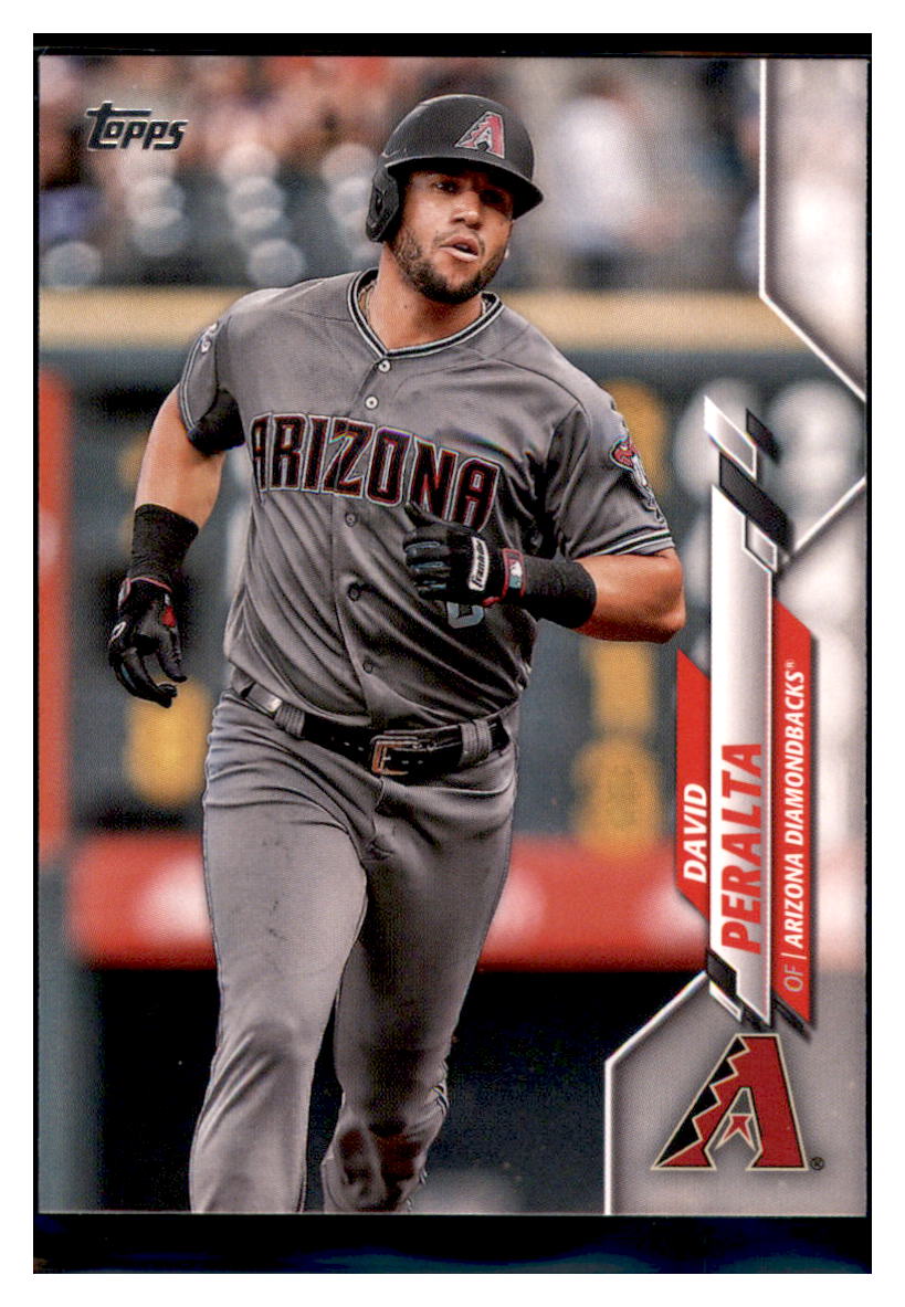 2020 Topps David Peralta  
  Arizona Diamondbacks Baseball Card MLSB1 simple Xclusive Collectibles   