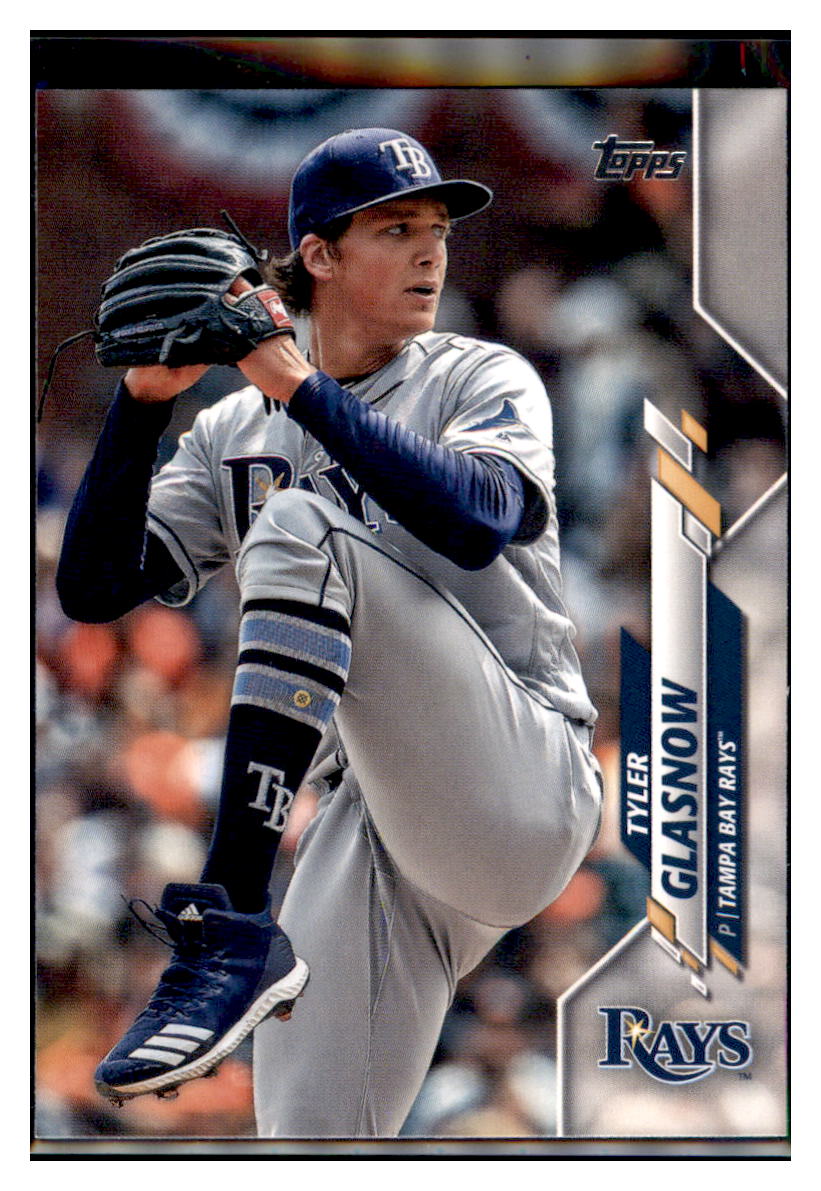 2020
Topps Tampa Bay Rays Tyler Glasnow
Tampa Bay Rays Baseball Card MLSB1 simple Xclusive Collectibles