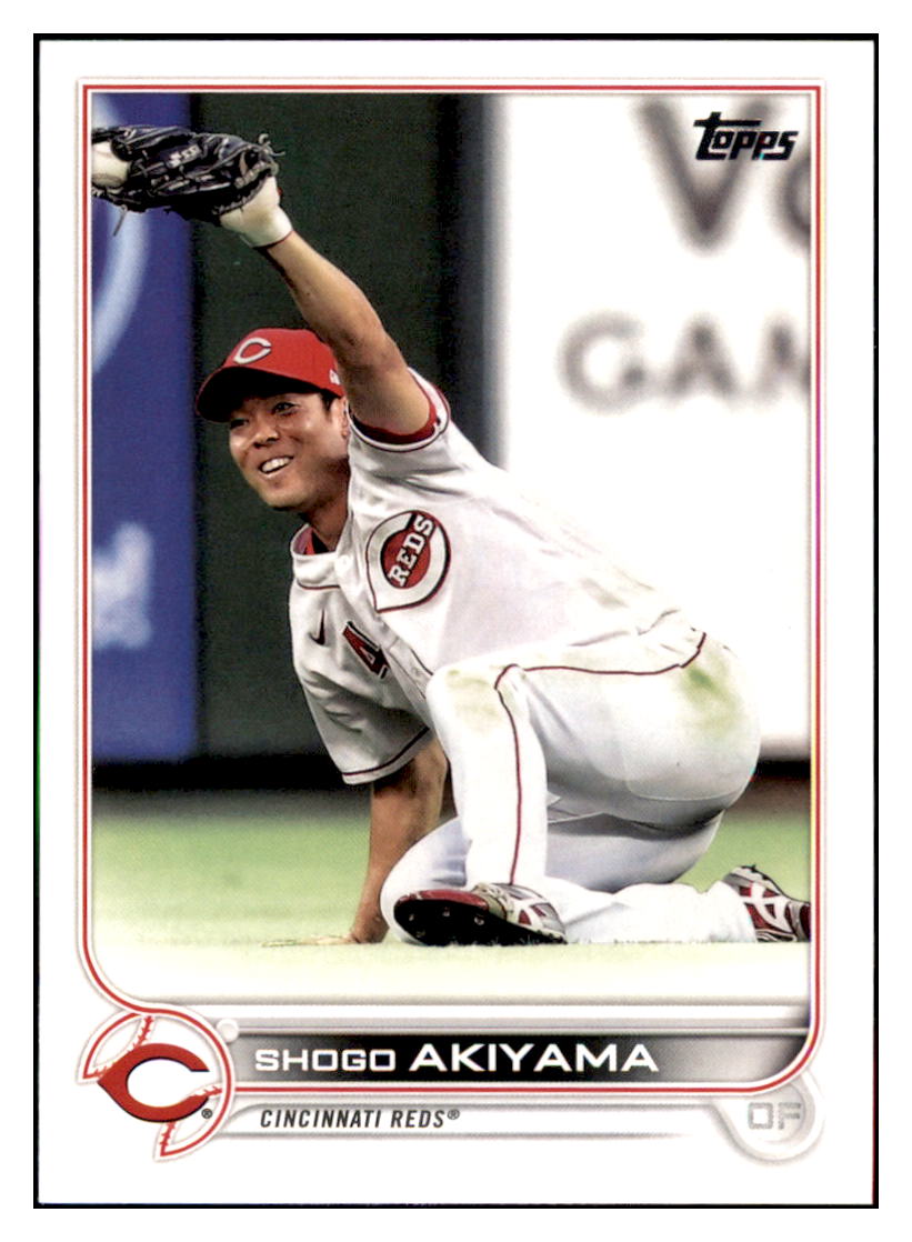 2022
Topps Shogo Akiyama Cincinnati Reds
Baseball Card MLSB1 simple Xclusive Collectibles