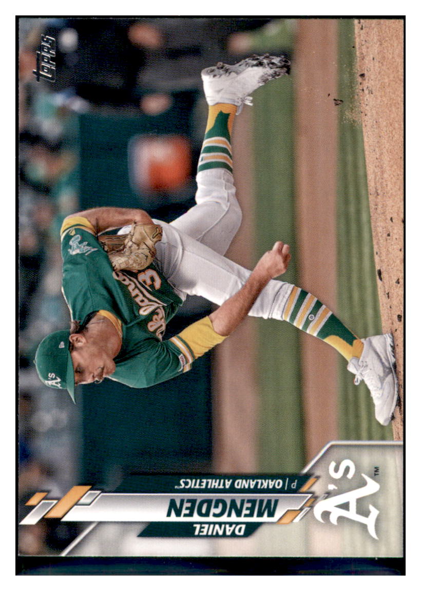 2020
  Topps Daniel Mengden   Oakland
  Athletics Baseball Card MLSB1 simple Xclusive Collectibles   