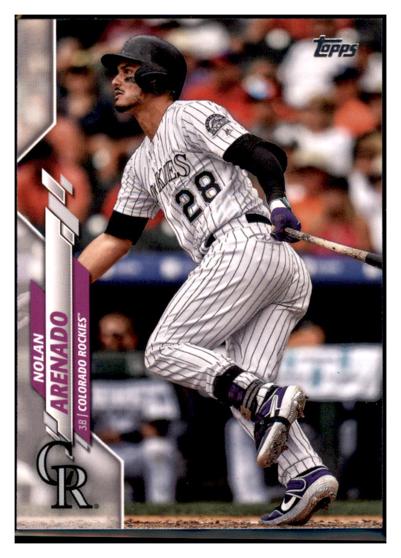 2020
Topps Colorado Rockies Nolan Arenado
Colorado Rockies Baseball Card MLSB1 simple Xclusive Collectibles