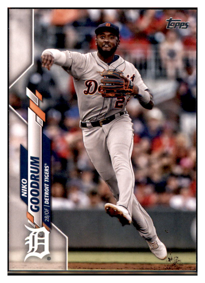 2020
Topps Detroit Tigers Niko Goodrum
Detroit Tigers Baseball Card MLSB1 simple Xclusive Collectibles
