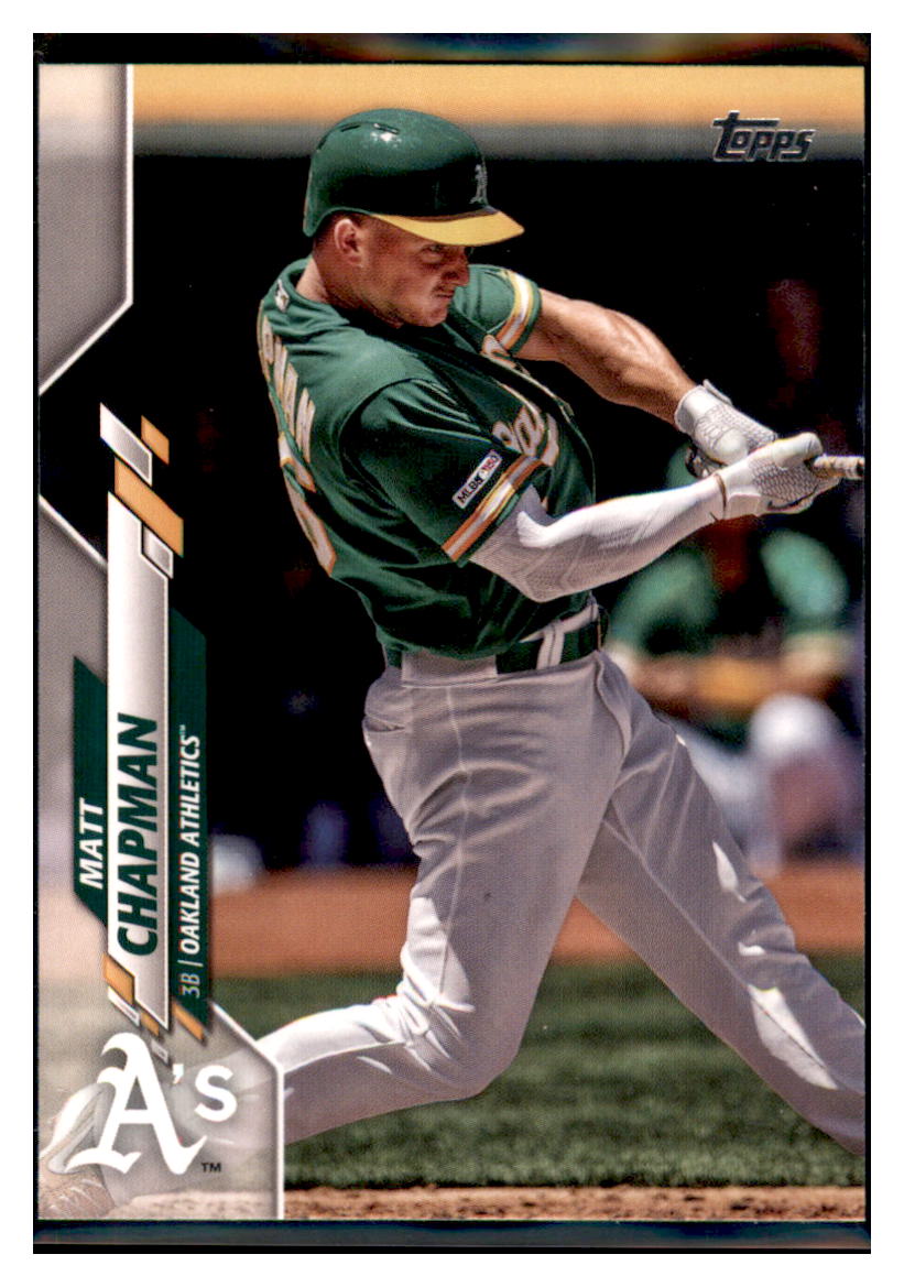 2020
  Topps Oakland Athletics Matt Chapman  
  Oakland Athletics Baseball Card MLSB1 simple Xclusive Collectibles   