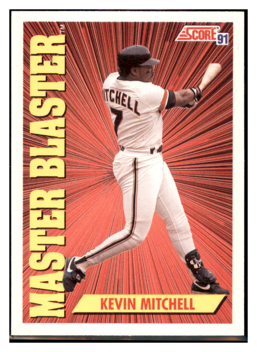 1991
  Score Kevin Mitchell   MB San Francisco
  Giants Baseball Card MLSB1 simple Xclusive Collectibles
