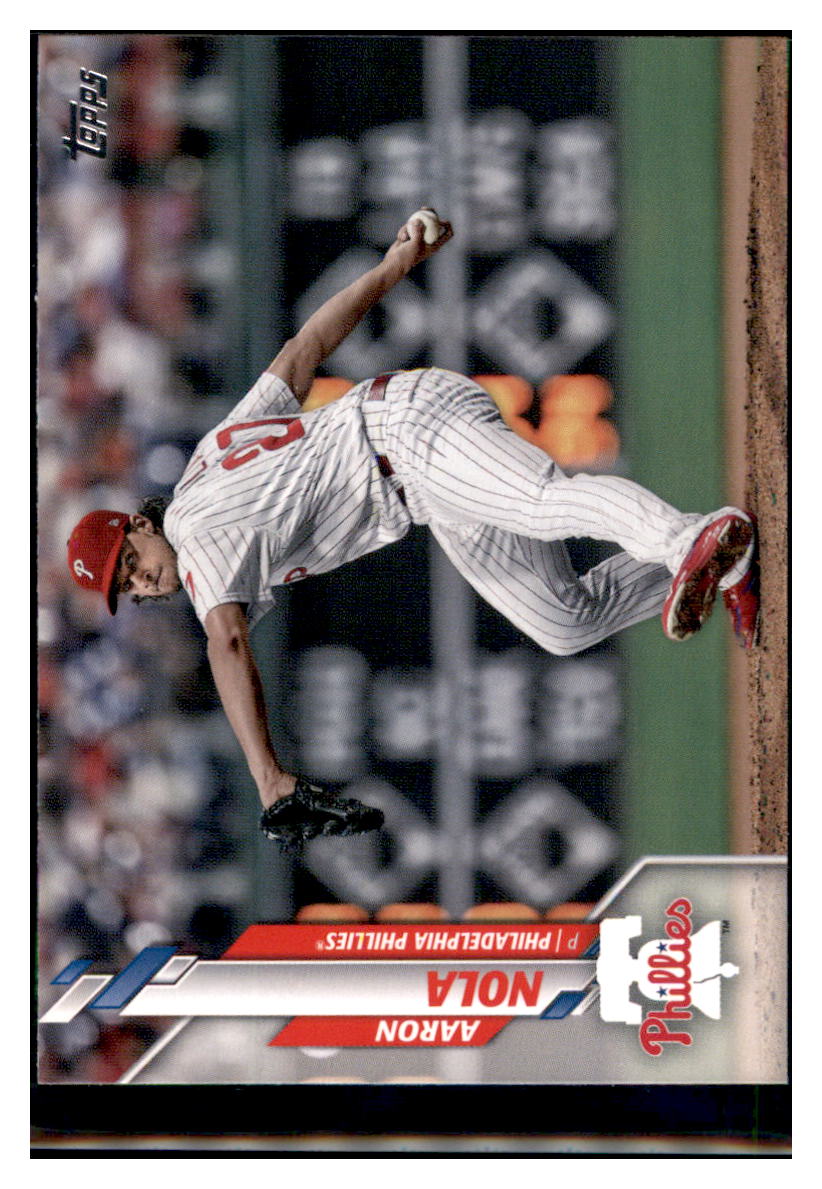 2020
  Topps Philadelphia Phillies Aaron Nola  
  Philadelphia Phillies Baseball Card MLSB1 simple Xclusive Collectibles