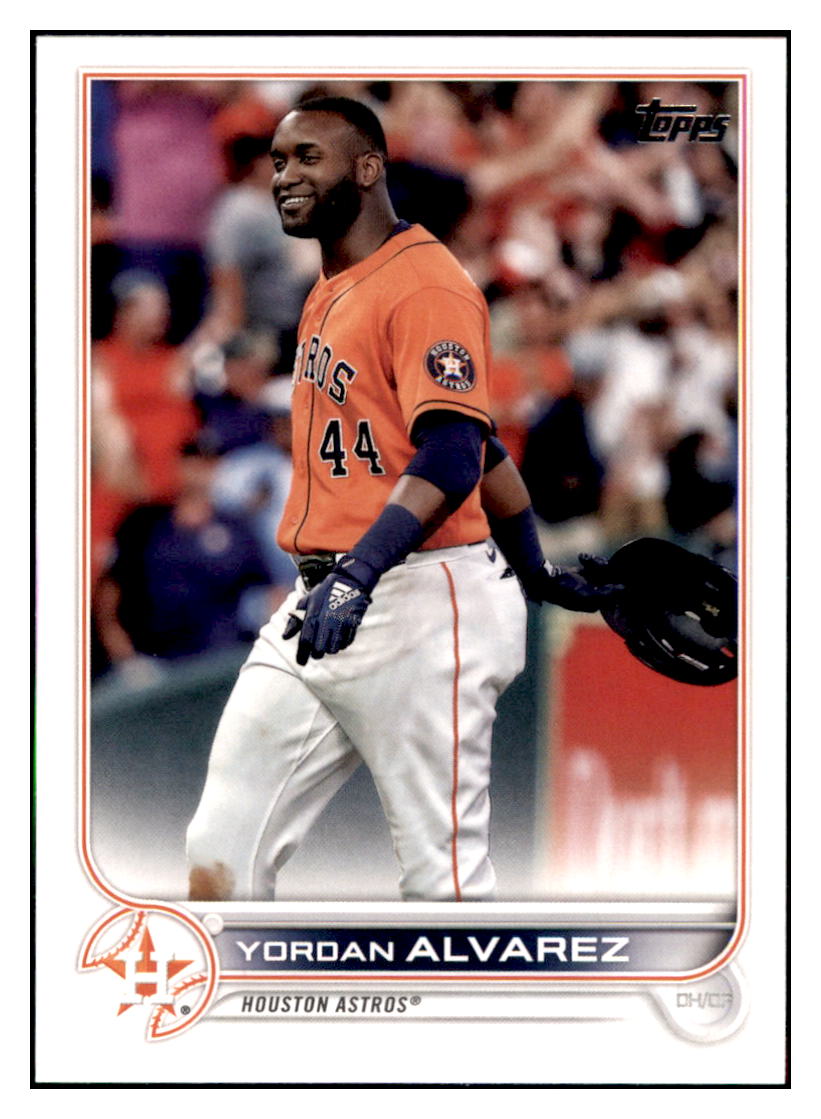 2022
Topps Opening Day Yordan Alvarez
Houston Astros Baseball Card MLSB1 simple Xclusive Collectibles