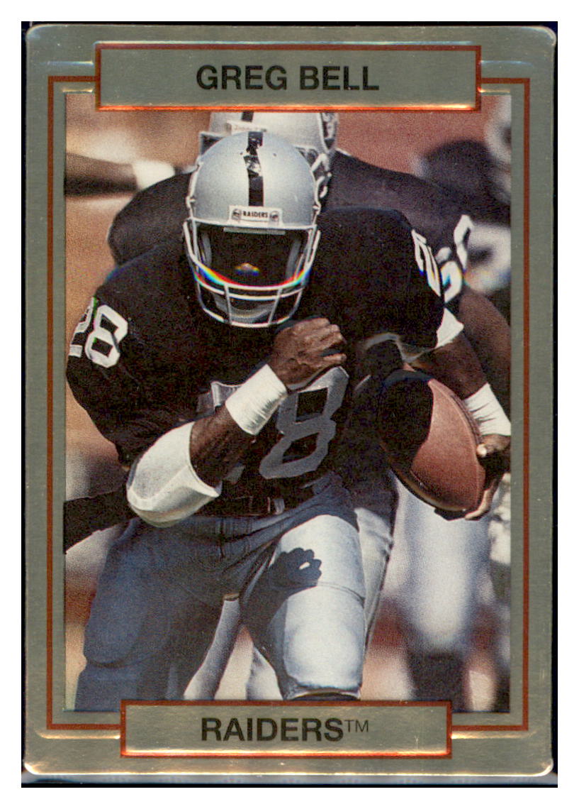 1990
Action Packed Rookie Update Greg Bell
Los Angeles Raiders Football Card VFBMA simple Xclusive Collectibles