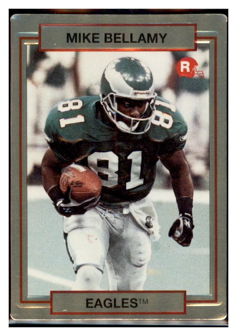 1990
Action Packed Rookie Update Mike Bellamy
RC Philadelphia Eagles Football Card VFBMA simple Xclusive Collectibles