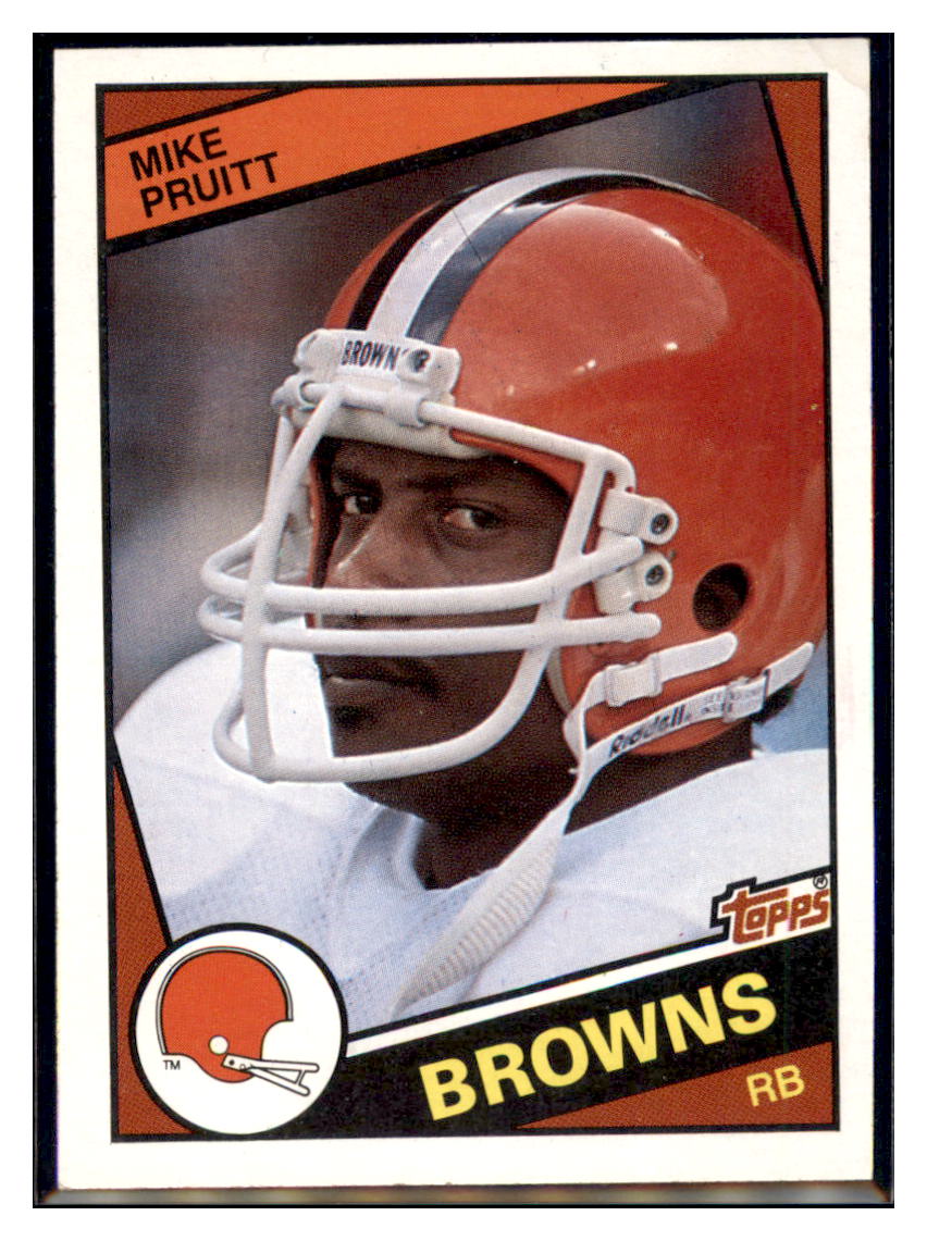 1984
Topps Mike Pruitt Cleveland Browns
Football Card VFBMA simple Xclusive Collectibles