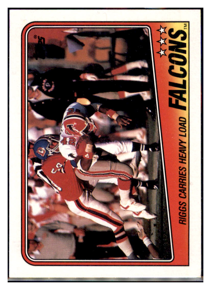 1988 Topps Falcons Team Leaders - Gerald Riggs TL
Atlanta Falcons Football Card VFBMA simple Xclusive Collectibles