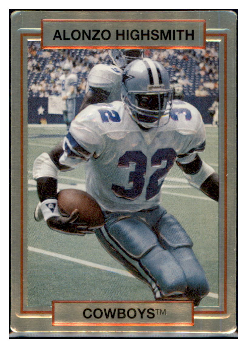 1990
  Action Packed Rookie Update Alonzo Highsmith  
  Dallas Cowboys Football Card VFBMA_1d simple Xclusive Collectibles