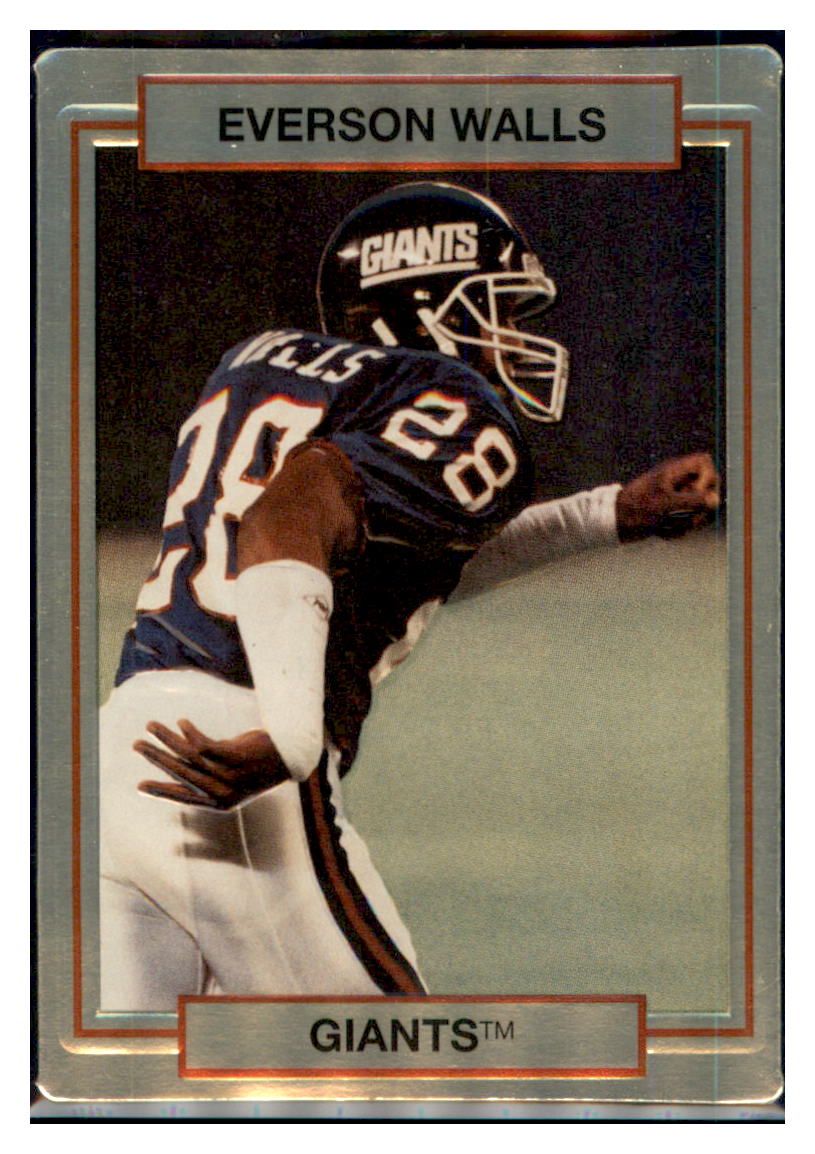 1990
  Action Packed Rookie Update Everson Walls  
  New York Giants Football Card VFBMA_1e simple Xclusive Collectibles