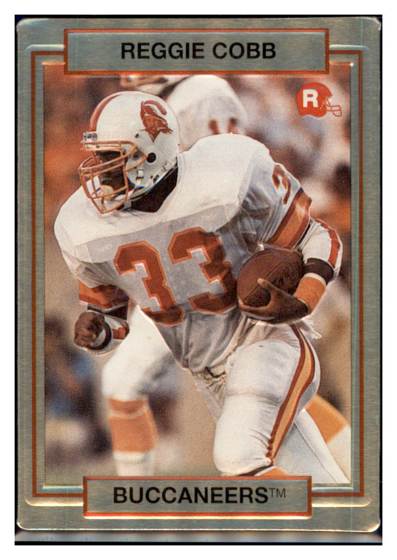 1990
  Action Packed Rookie Update Reggie Cobb  
  RC Tampa Bay Buccaneers Football Card VFBMA simple Xclusive Collectibles