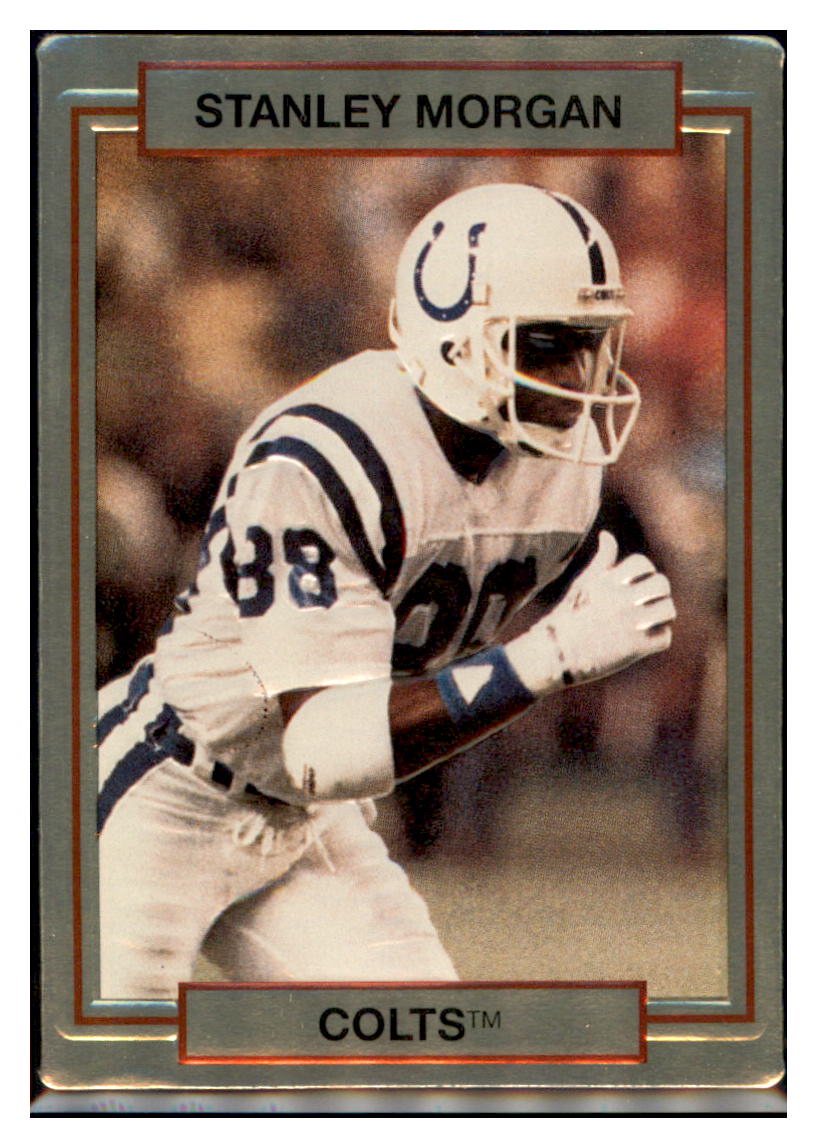 1990
  Action Packed Rookie Update Stanley Morgan  
  Indianapolis Colts Football Card VFBMA_1c simple Xclusive Collectibles   