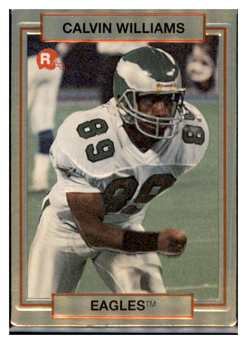 1990
  Action Packed Rookie Update Calvin Williams  
  RC Philadelphia Eagles Football Card VFBMA simple Xclusive Collectibles   