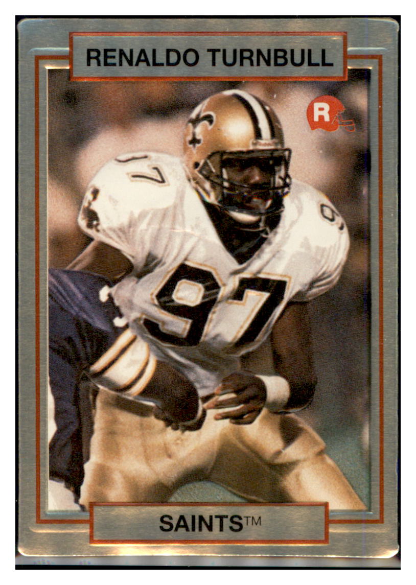 1990
Action Packed Rookie Update Renaldo Turnbull
RC New Orleans Saints Football Card VFBMA_1e simple Xclusive Collectibles