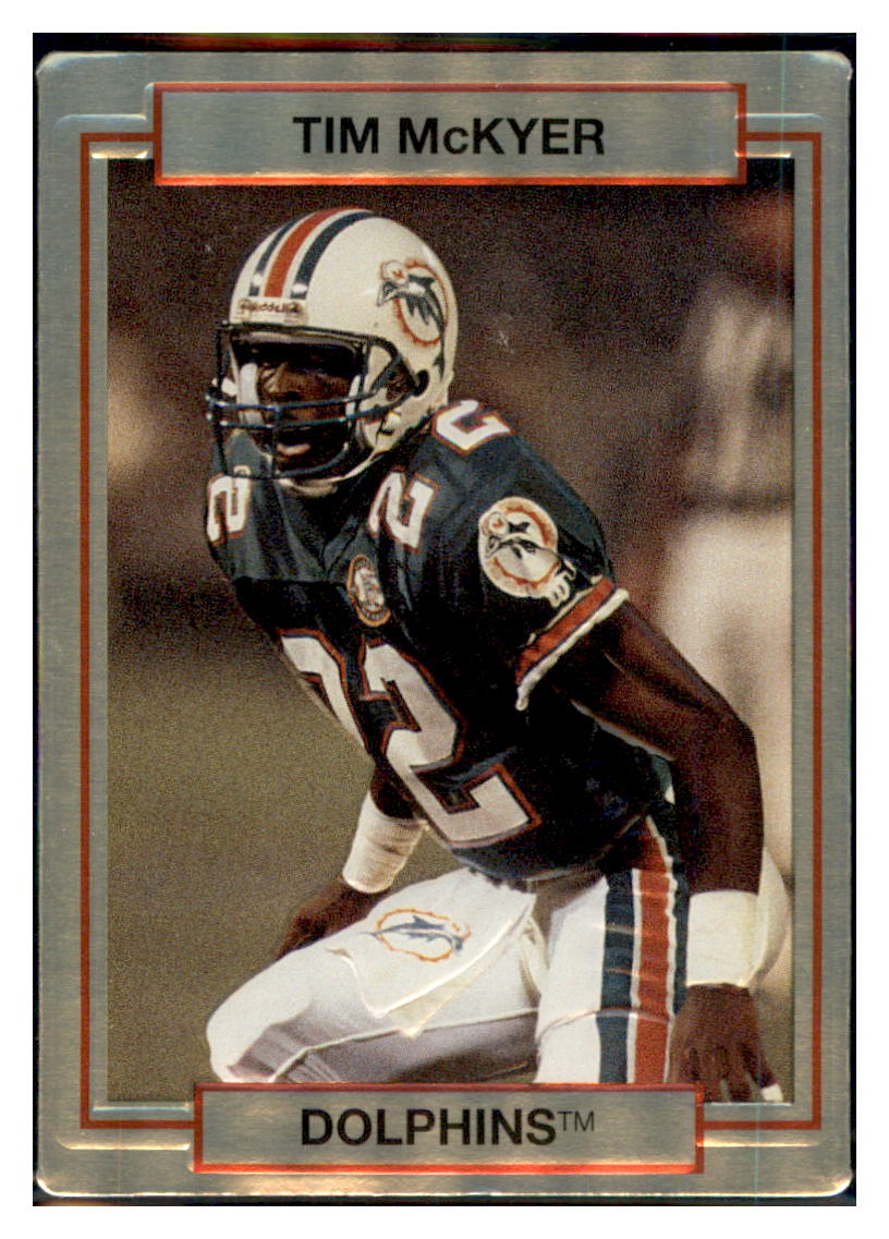 1990 Action Packed Rookie Update Tim McKyer Miami Dolphins