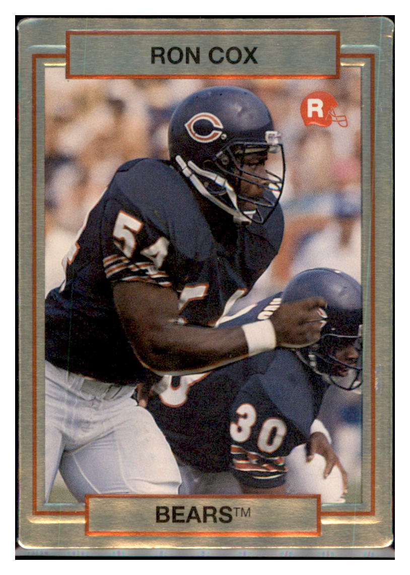 1990
  Action Packed Rookie Update Ron Cox  
  RC Chicago Bears Football Card VFBMA_1f simple Xclusive Collectibles   
