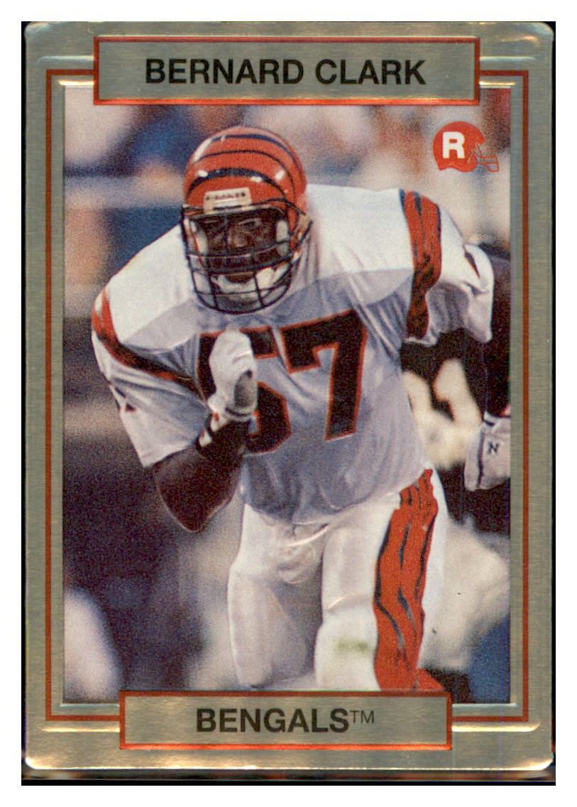 1990
Action Packed Rookie Update Bernard Clark
RC Cincinnati Bengals Football Card VFBMA_1a simple Xclusive Collectibles