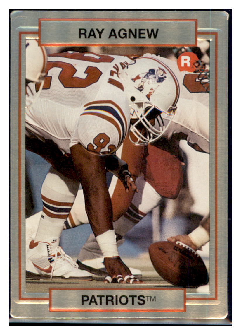 1990
Action Packed Rookie Update Ray Agnew
RC New England Patriots Football Card VFBMA_1b simple Xclusive Collectibles