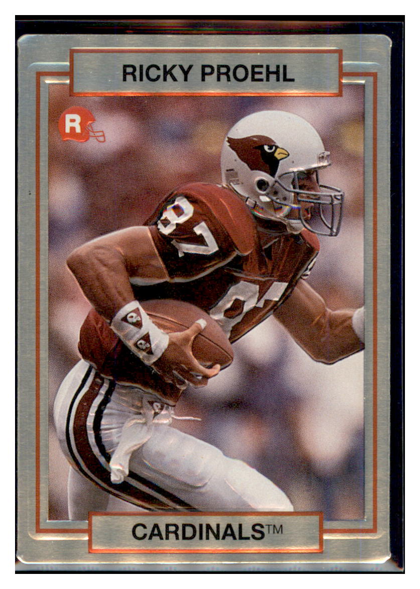1990
  Action Packed Rookie Update Ricky Proehl  
  RC Phoenix Cardinals Football Card VFBMA_1b simple Xclusive Collectibles   
