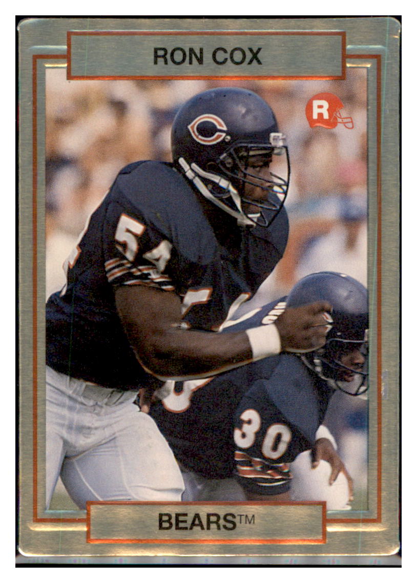 1990
Action Packed Rookie Update Ron Cox
RC Chicago Bears Football Card VFBMA_1c simple Xclusive Collectibles