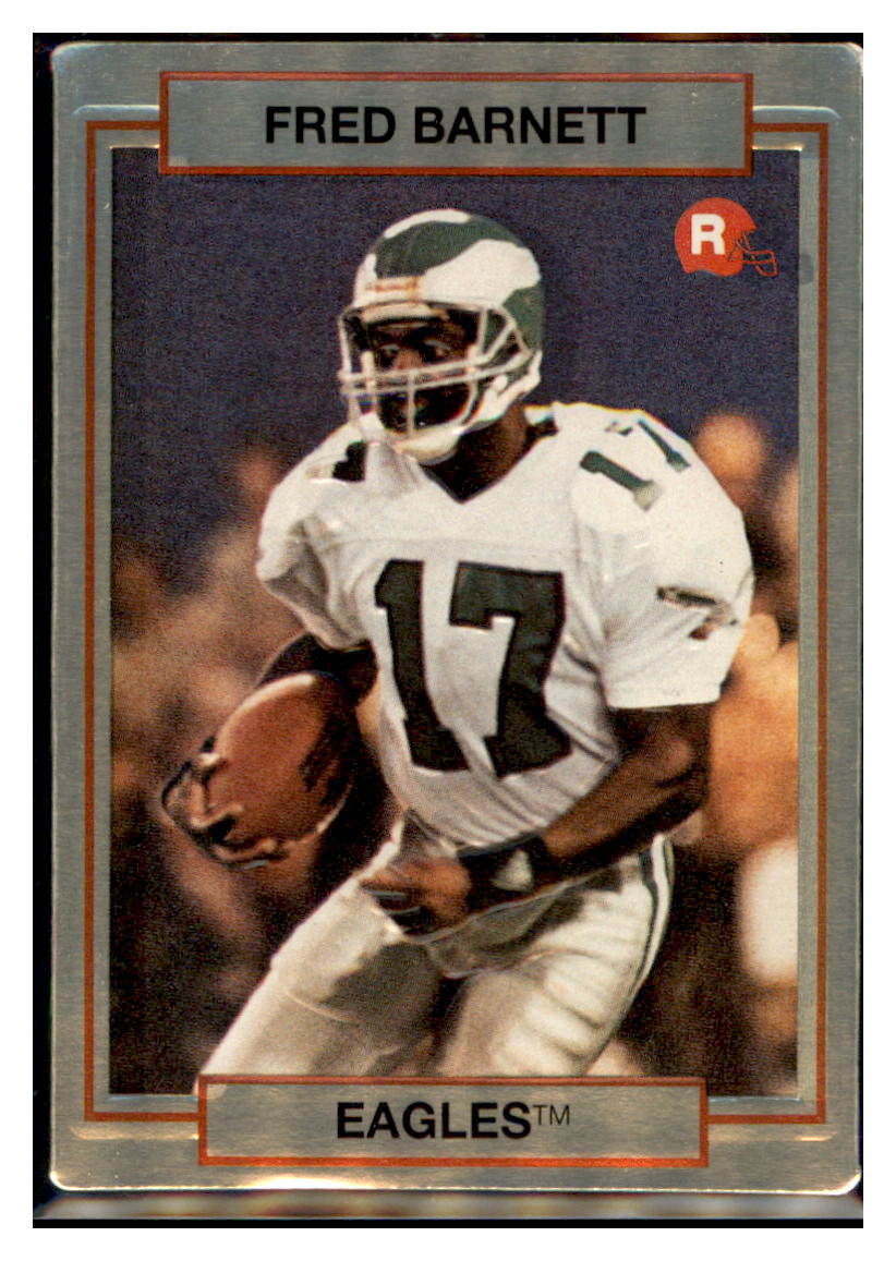 1990 Action Packed Rookie Update Fred Barnett RC Philadelphia