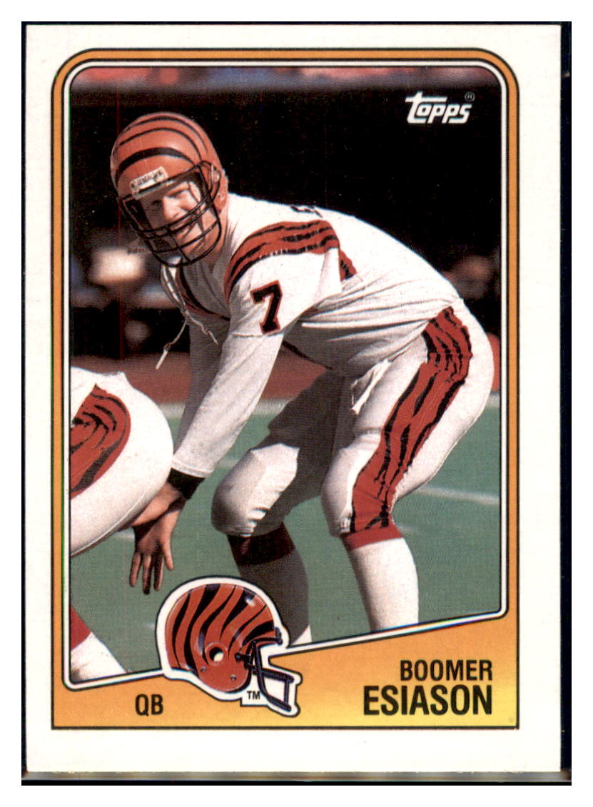 1988 Topps Boomer
Esiason Cincinnati Bengals Football
Card VFBMB simple Xclusive Collectibles