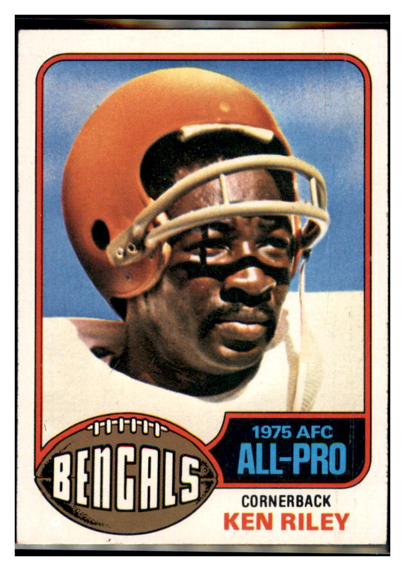 1976 Topps Ken Anderson  Cincinnati Bengals  AP Football Card VFBMC simple Xclusive Collectibles   