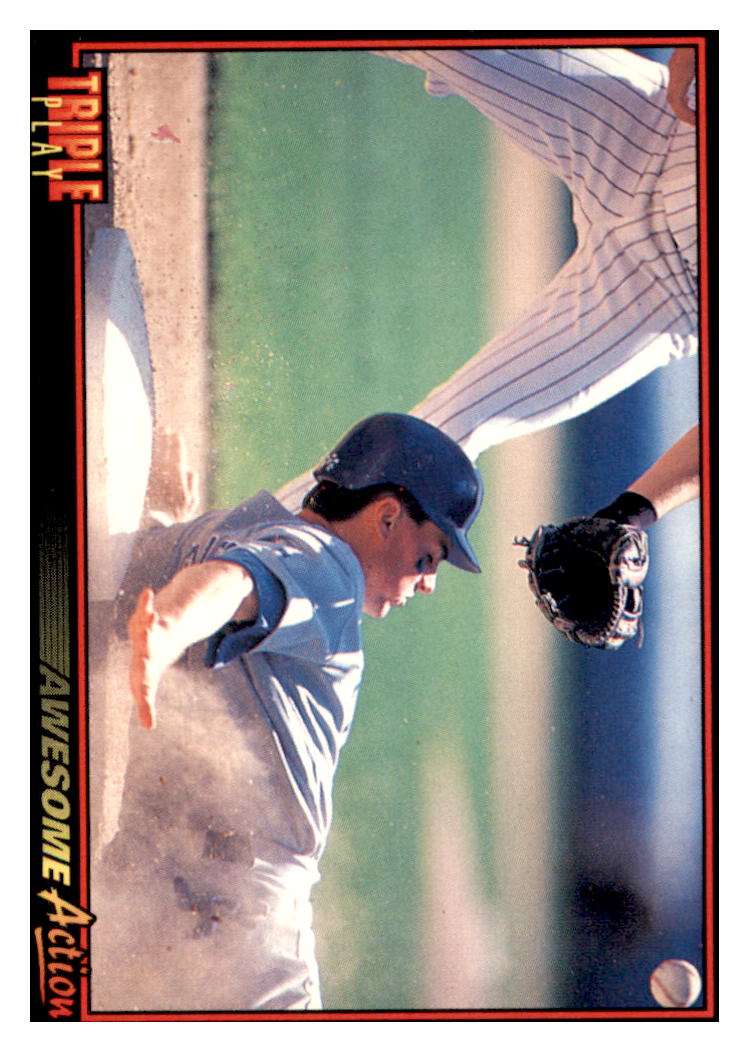 1993
  Triple Play Omar Vizquel   AA Seattle
  Mariners Baseball Card VFBMD simple Xclusive Collectibles