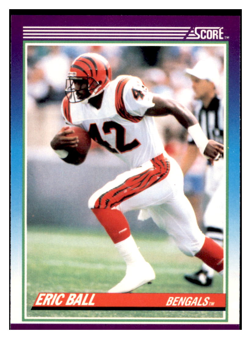 1990 Score Eric Ball   Cincinnati Bengals Football Card VFBMD simple Xclusive Collectibles   