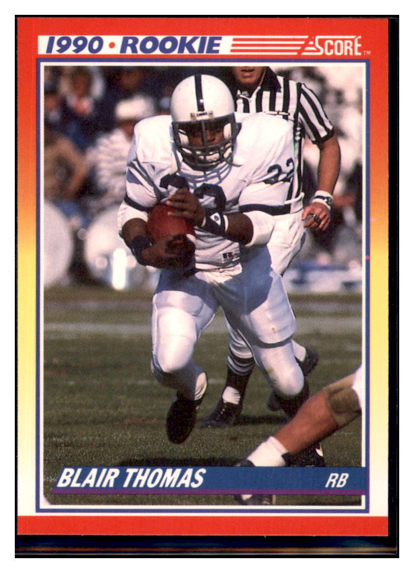 1990 Score Blair Thomas RC Penn State Nittany Lions Football Card
VFBMD simple Xclusive Collectibles