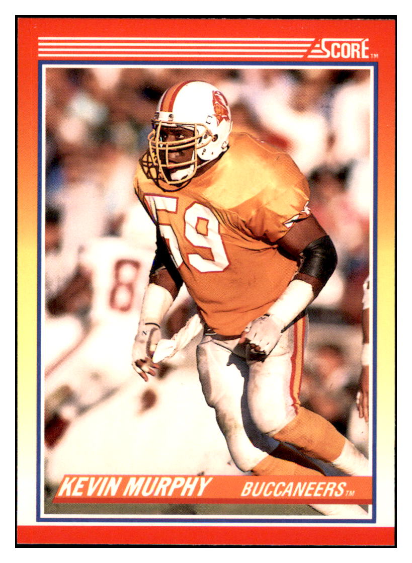 1990 Score Kevin Murphy   Tampa Bay Buccaneers Football Card VFBMD simple Xclusive Collectibles