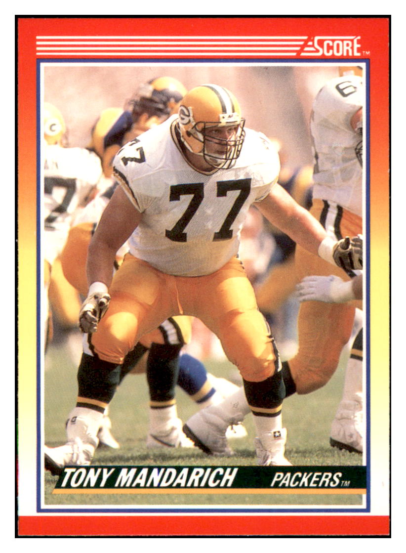 1990 Score Tony
  Mandarich   DP Green Bay Packers
  Football Card VFBMD simple Xclusive Collectibles   