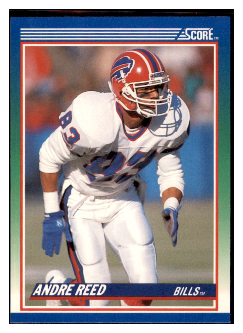 1990 Score Andre Reed Buffalo Bills Football Card VFBMD_1a simple Xclusive Collectibles