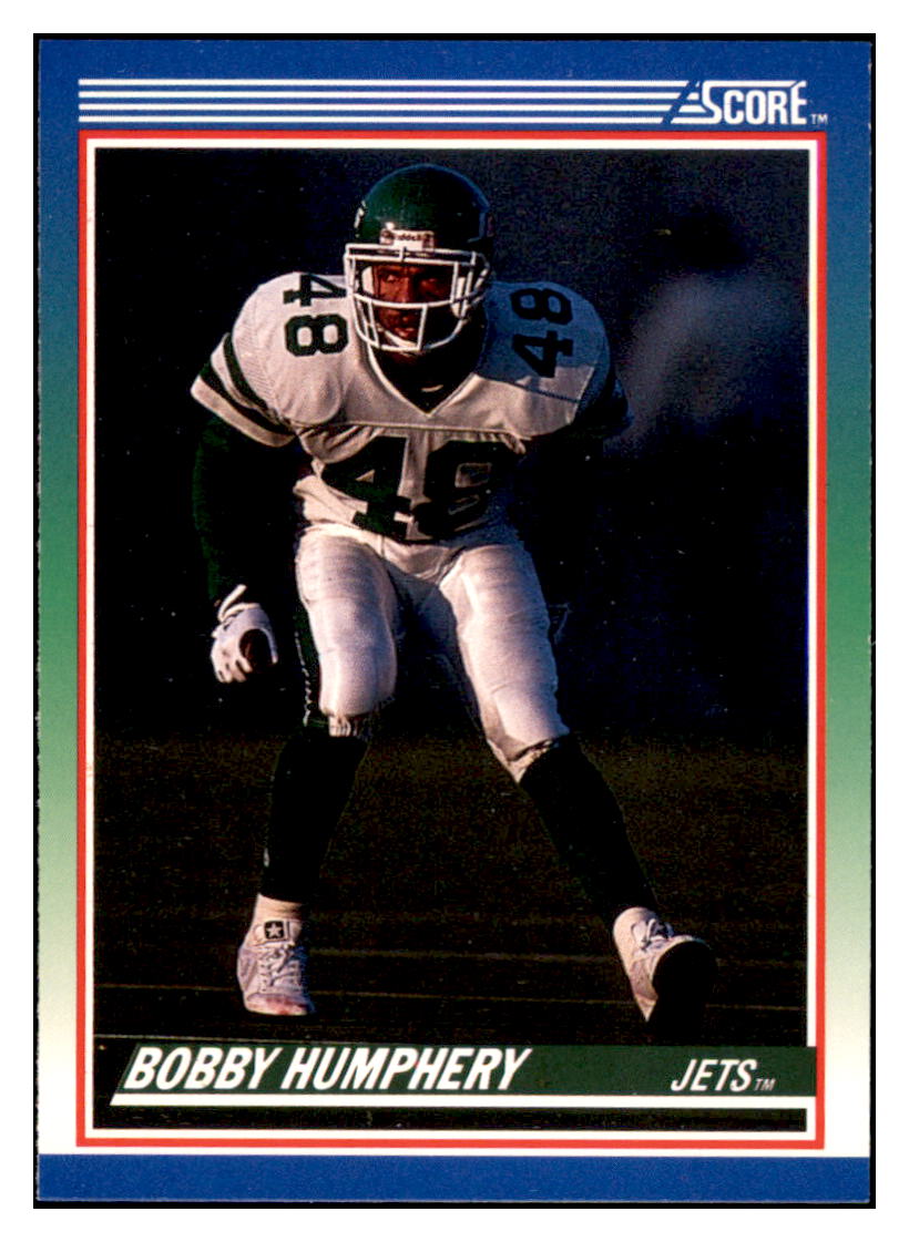 1990 Score Bobby
Humphery New York Jets Football Card
VFBMD_1a simple Xclusive Collectibles