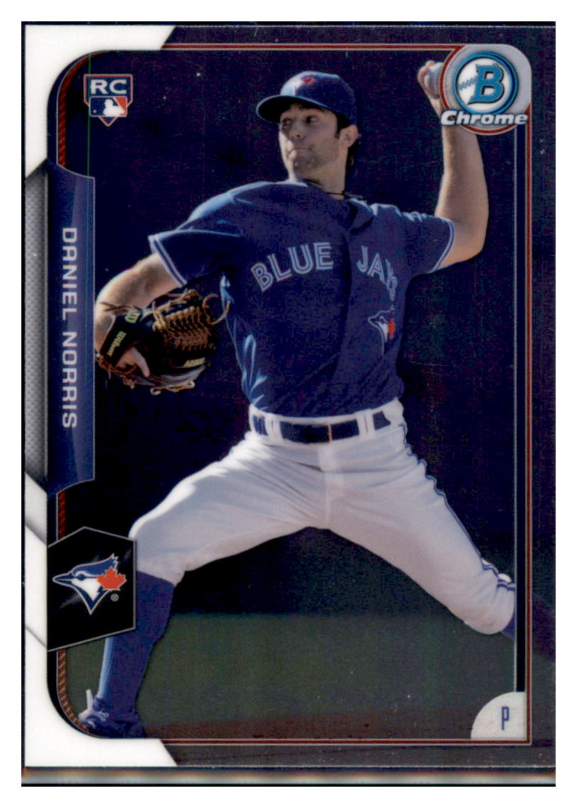 2015 Bowman Chrome Daniel
Norris Toronto Blue Jays  Baseball Card
  LSLB1 simple Xclusive Collectibles   
