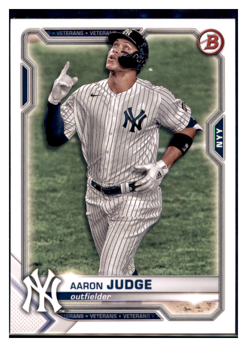 2021 Bowman Aaron Judge New
York Yankees Baseball Card LSLB1 simple Xclusive Collectibles