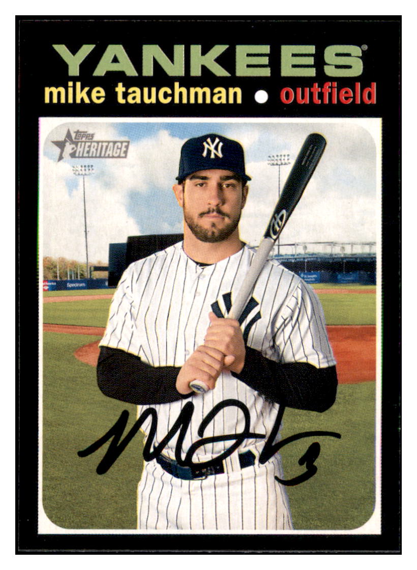 2020 Topps Heritage Mike
Tauchman New York Yankees Baseball
Card TMH1A simple Xclusive Collectibles