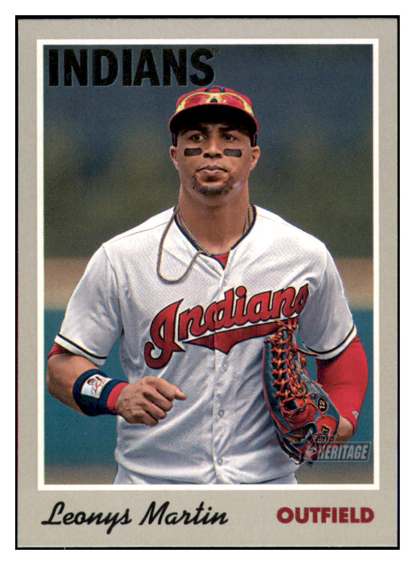 2019 Topps Heritage Leonys
Martin Cleveland Indians Baseball
Card TMH1A simple Xclusive Collectibles