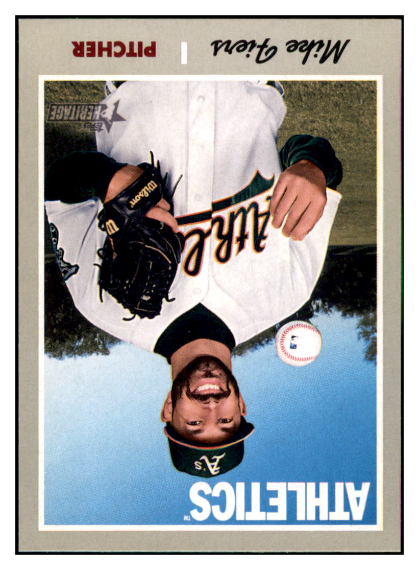 2019 Topps Heritage Mike
Fiers Oakland Athletics Baseball Card
TMH1A simple Xclusive Collectibles
