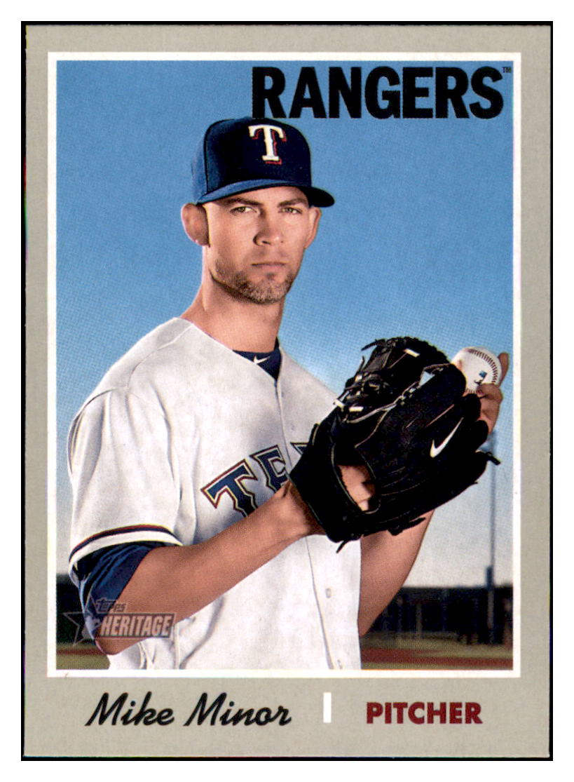 2019 Topps Heritage Mike
Minor Texas Rangers Baseball Card
TMH1A simple Xclusive Collectibles
