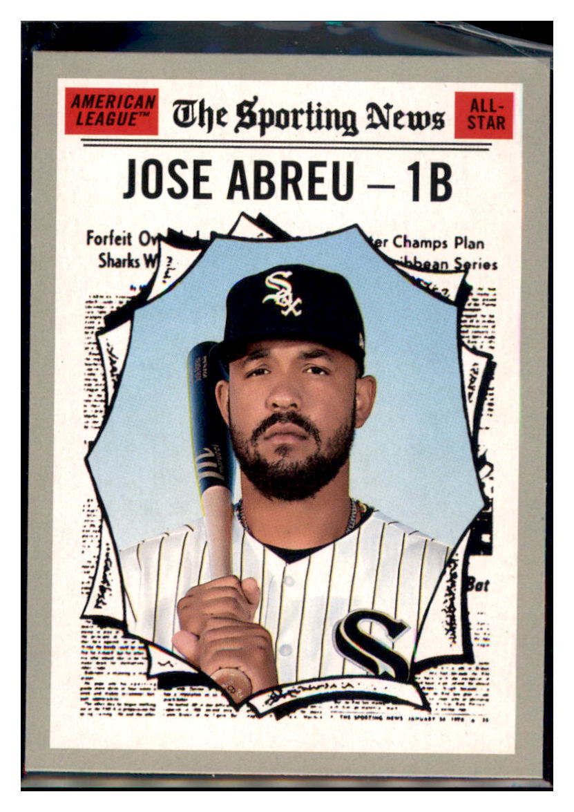 2019 Topps Heritage Jose Abreu    Chicago White Sox #352 Baseball card PSA
  ALL TMH1C simple Xclusive Collectibles