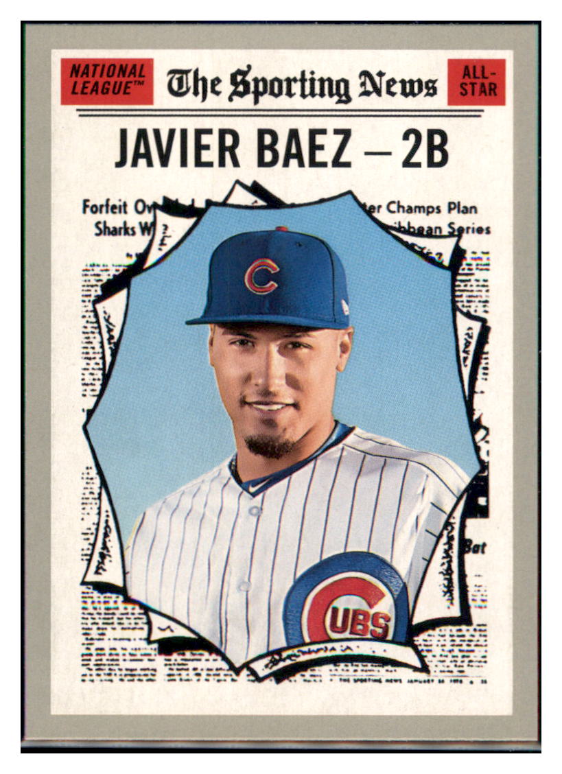2019 Topps Heritage Javier Baez Chicago Cubs #363 Baseball card PSA
LEAGUE TMH1C simple Xclusive Collectibles