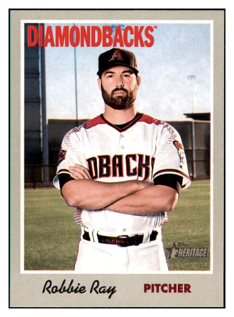 2019 Topps Heritage Robbie Ray Arizona Diamondbacks #51 Baseball
card TMH1C simple Xclusive Collectibles