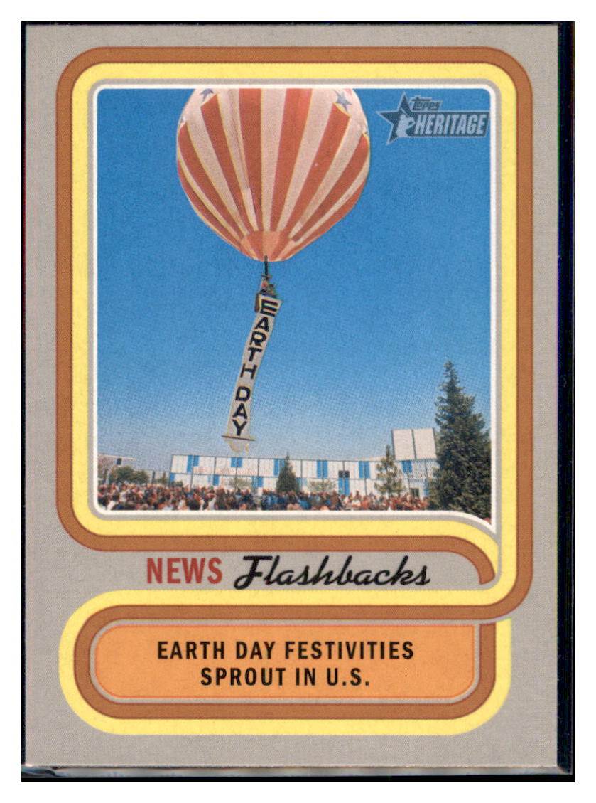 2019 Topps Heritage First Earth Day
Celebration #NF-3 Baseball
card TMH1C simple Xclusive Collectibles