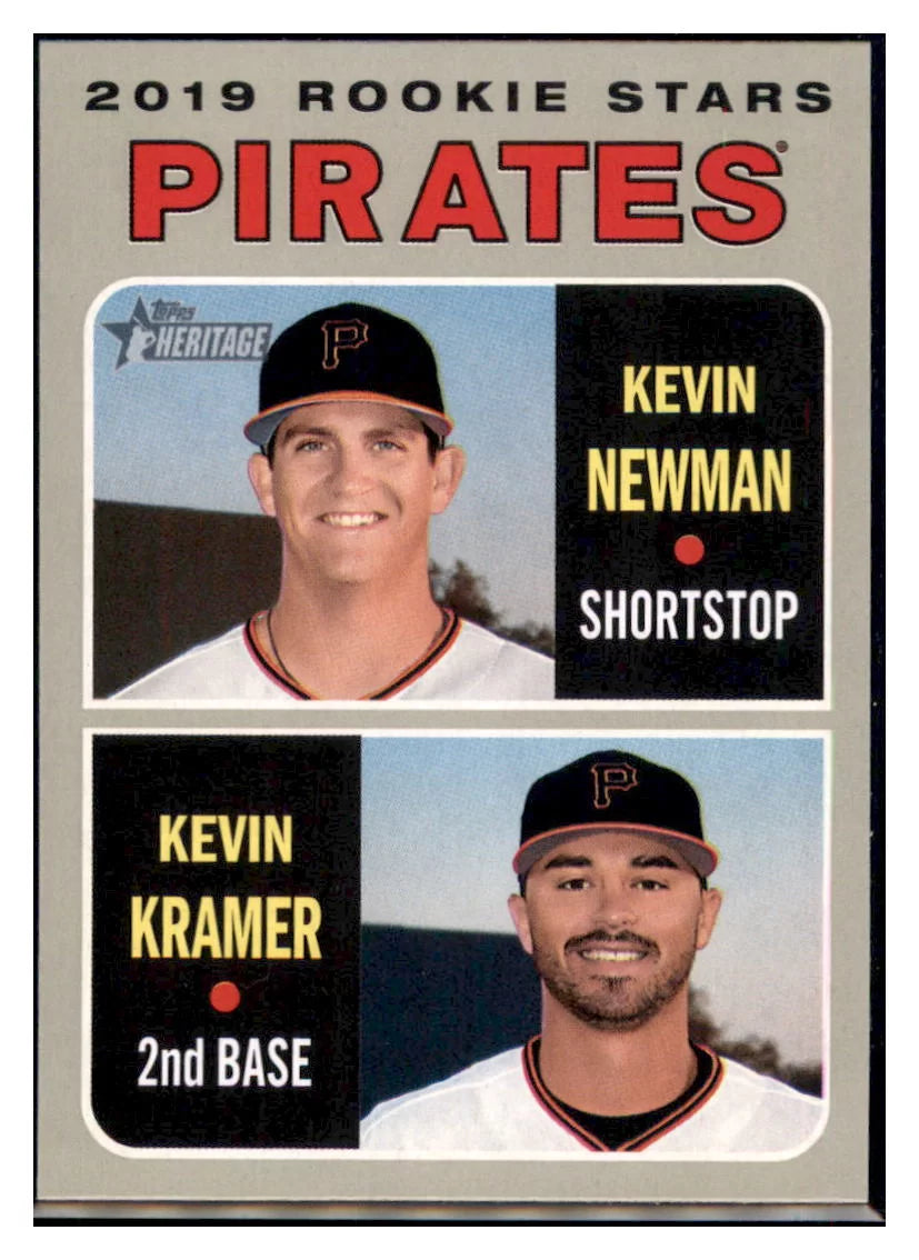 2019 Topps Heritage Andrew Velazquez /
Nick Ciuffo RC, RS Tampa Bay Rays
#381 Baseball card TMH1C simple Xclusive Collectibles