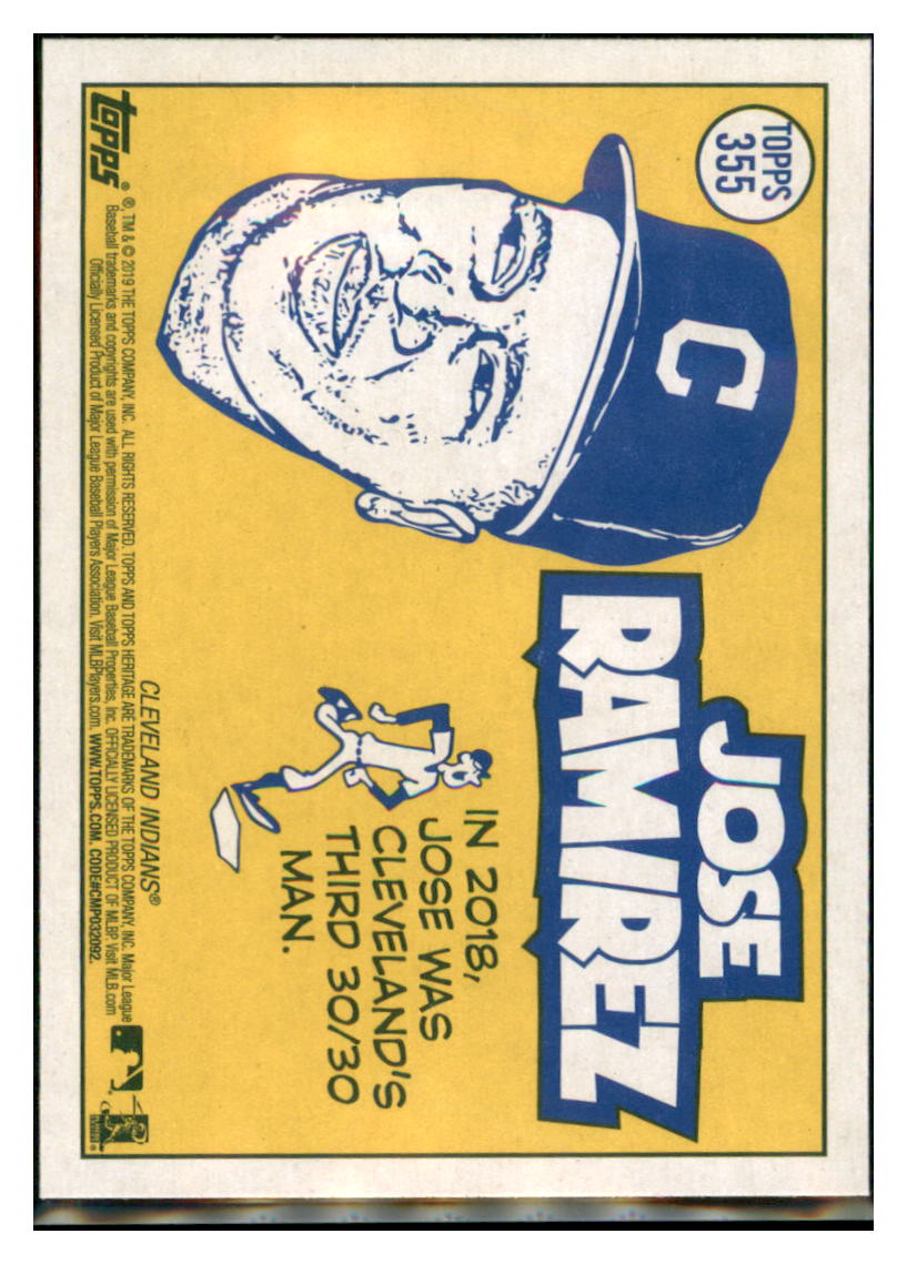 2019 Topps Heritage Jose Ramirez Cleveland Indians #355 Baseball card PSA
ALL TMH1C simple Xclusive Collectibles